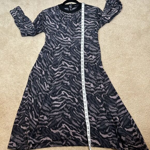 All Saints Fayre Remix Printed Dress Whimsigoth Spooky Dark Fairy Women Small - Picture 5 of 8